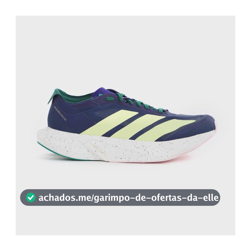 Tênis adidas Adizero Drive Rc Corrida Leve Energy Rods Azul Azul 42 Br