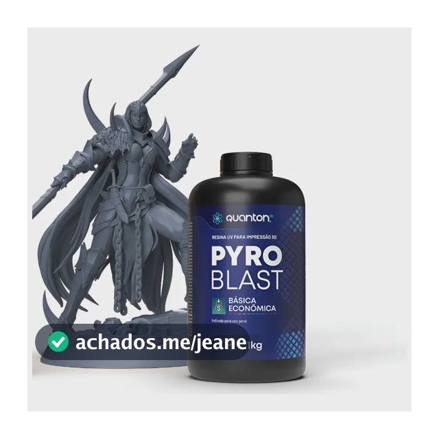 Resina Quanton3d Pyro 1kg Grey