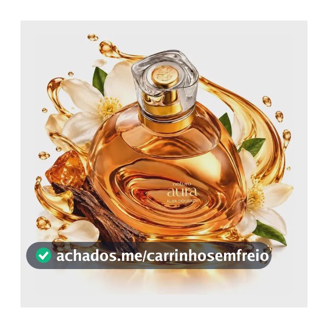 Perfume Aura Alba Dourada Eau De Parfum Natura 75ml