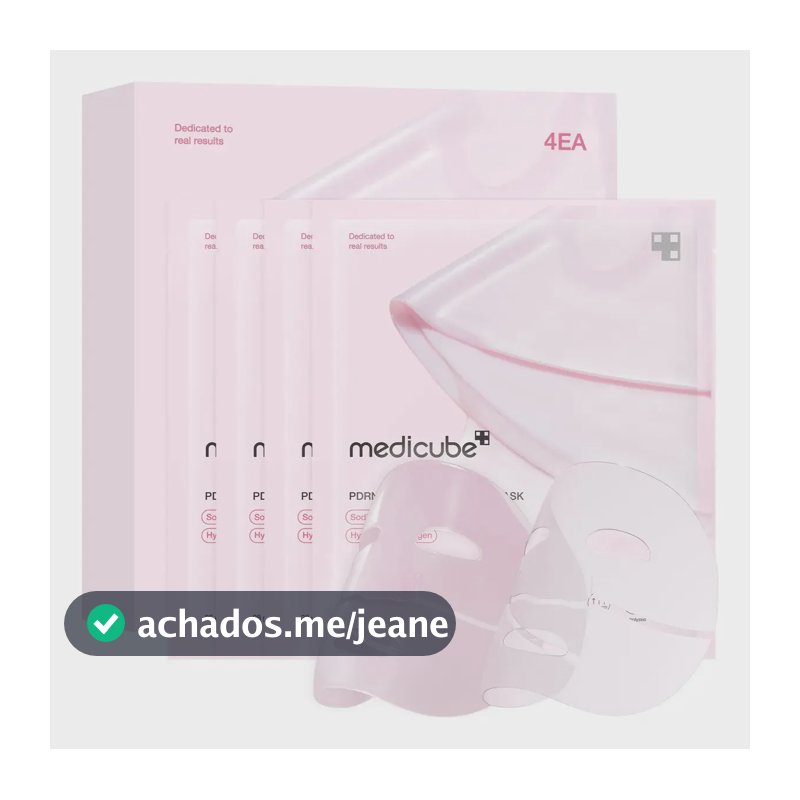 Máscaras Medicube Pdrn Pink Collagen Gel 4 unidades de 28g