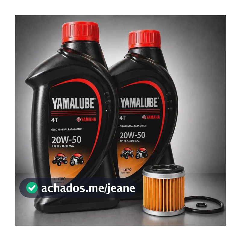 Yamalube 20w50+filtro Troca Oleo Fazer 250 Lander Tenere