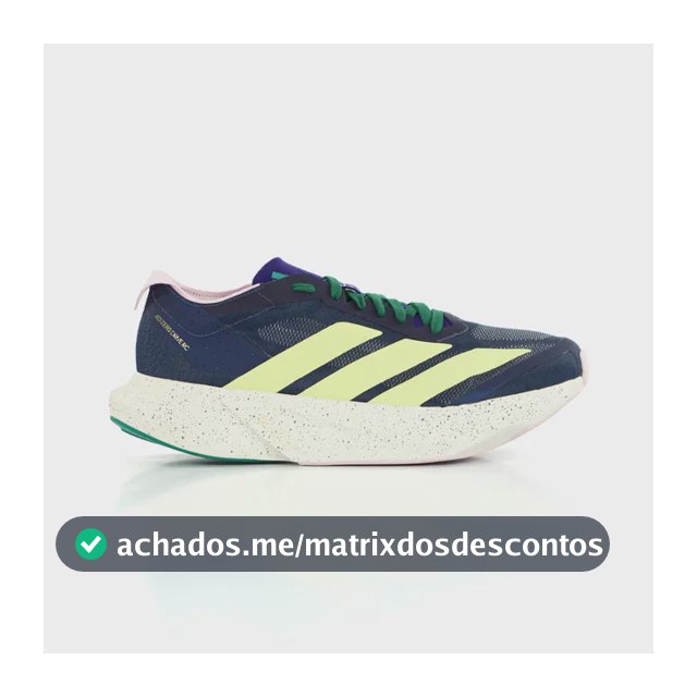 Tênis adidas Adizero Drive Rc Corrida Leve Energy Rods Azul Azul 36 Br