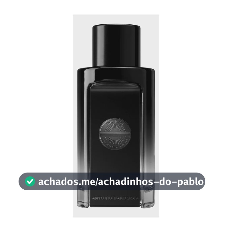 The Icon The Perfume Antonio Banderas Perfume Masculino 100ml EDP Eau de Parfum
