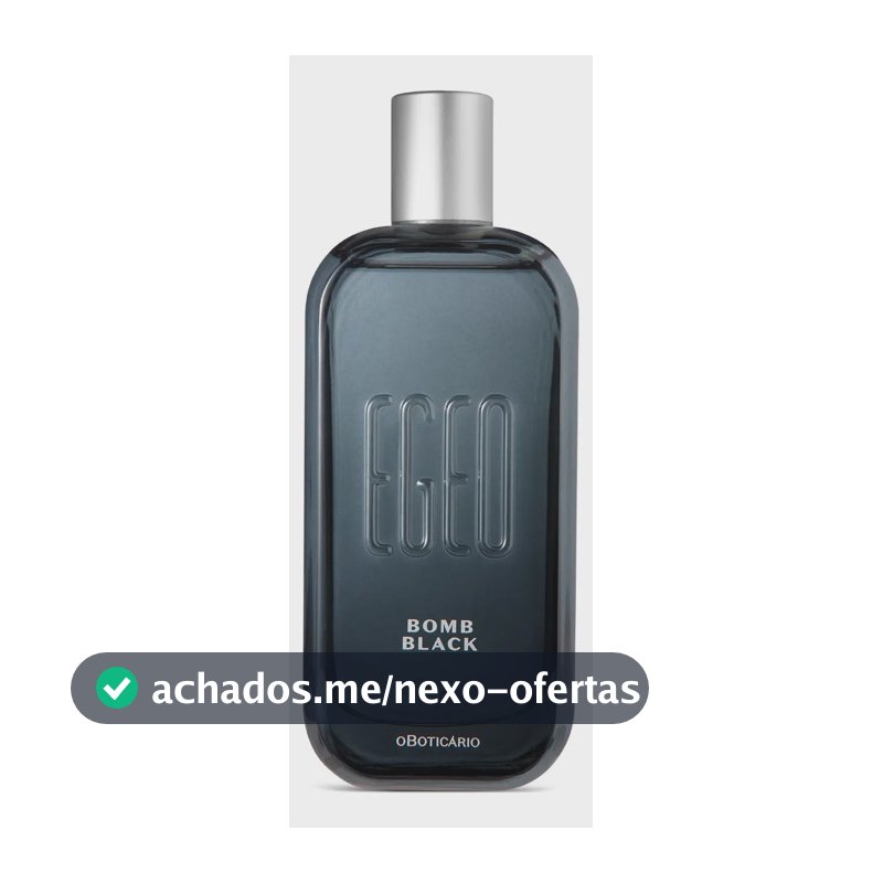 O Boticário Egeo Bomb Black Masculino
