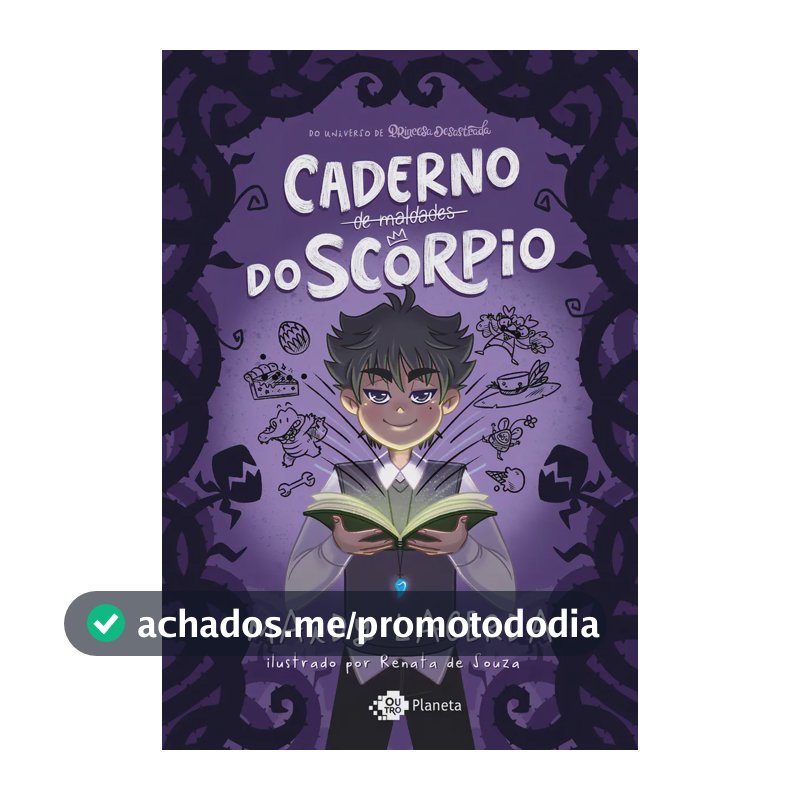 O caderno de maldades do Scorpio - Lacerda, Maidy - Editora Planeta - Capa Mole