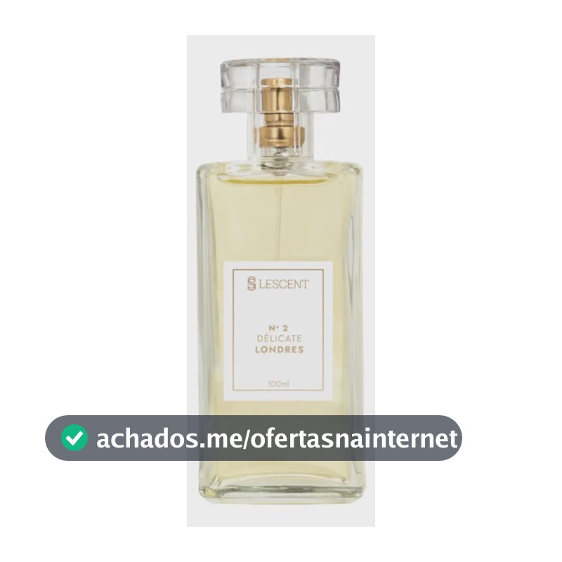 Perfume Deo Colônia Lescent N2 Delicate Londres 100ml Feminino