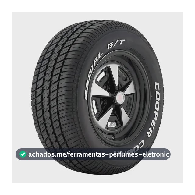 Pneu Cooper Cobra Radial GT 235/60 R15 com Letras Brancas