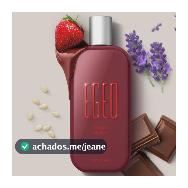 O Boticário Egeo Choc High Original Feminino.90ml
