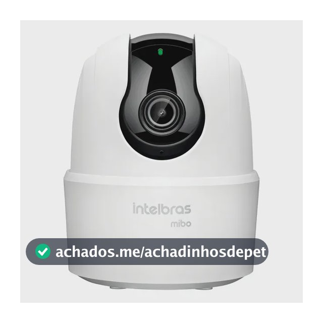 Câmera Inteligente Intelbras Ime 360 3mp Visão 360 Wi-fi Cor Branco