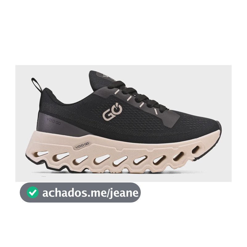 Tênis Feminino Masculino Academia Caminhada Corrida Leve Preto ... 37,0 Br