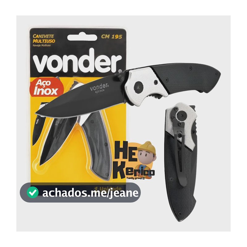 Canivete Tatico Inox Camping Faca Multi Auto Caça Funcoes Vo Preto Camping Tatico Pesca Faca