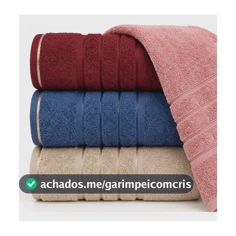 Kit 3 Toalhas De Banho Gigante Luxo 70x1,40 Grossa Atacado Multicolorido