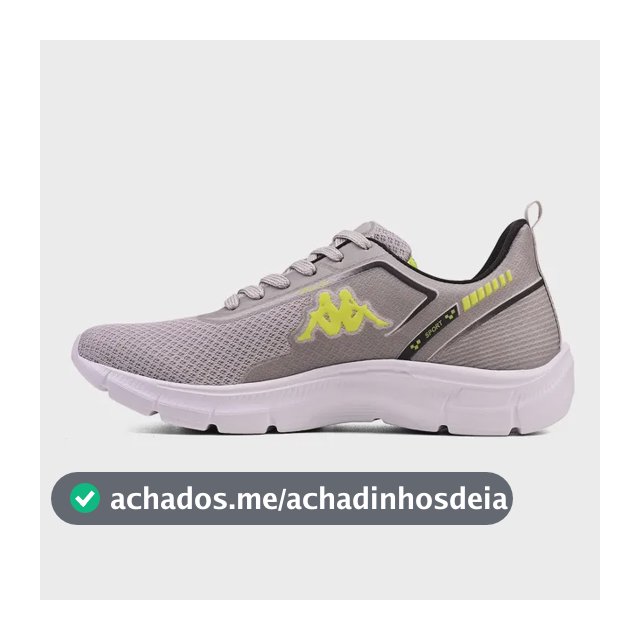 Tênis Kappa Run 200 Original Caminhada Academia