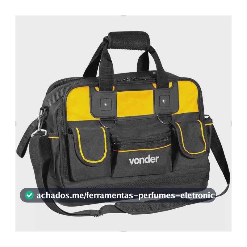 Bolsa para Ferramentas em Lona 410mm BL 128 Vonder 12kg