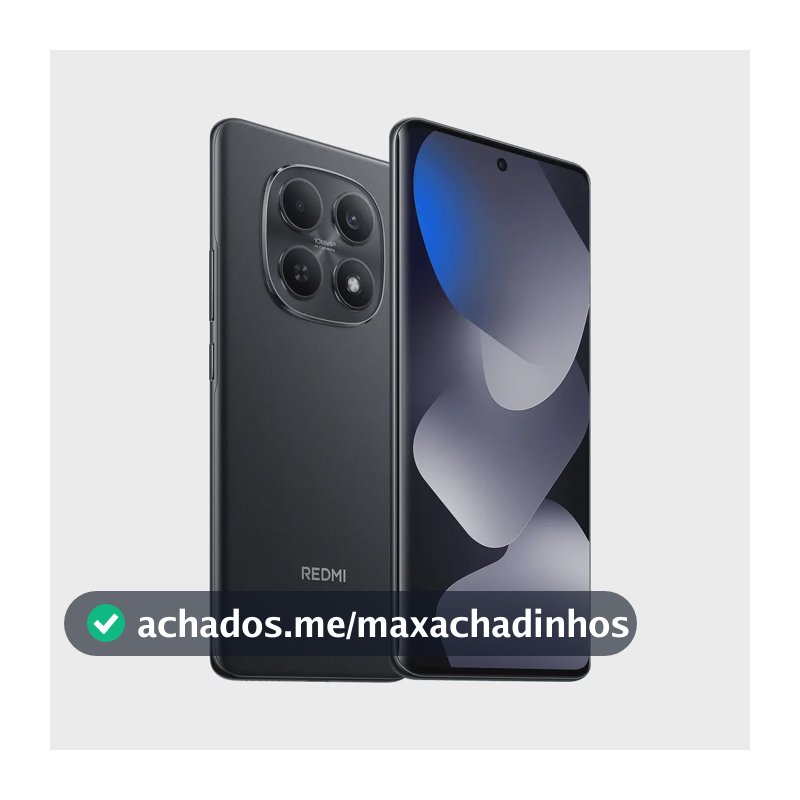 Xiaomi Redmi Note 15 4G 256 GB 8 GB de RAM Dual Sim Preto