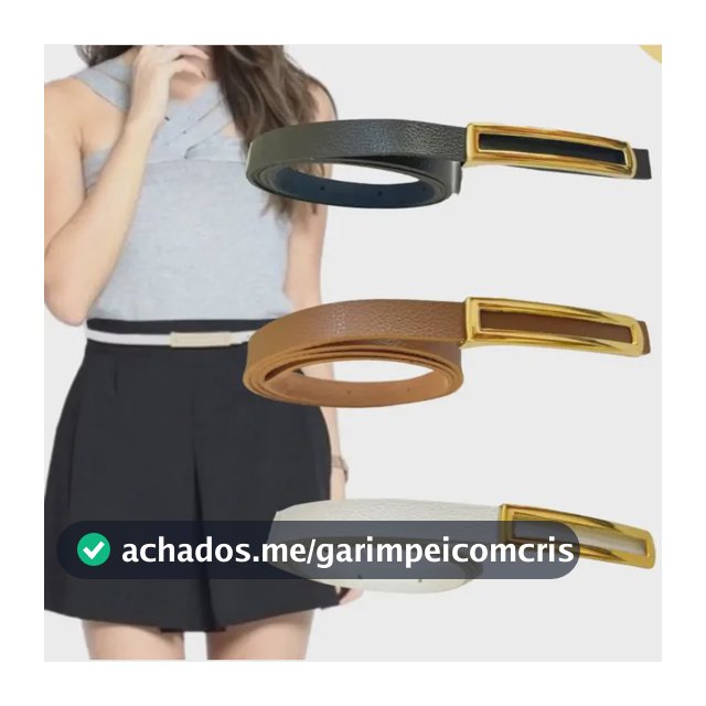 Kit 3 Cintos Plus Size Feminino Fino Fivela Dourada Comprido