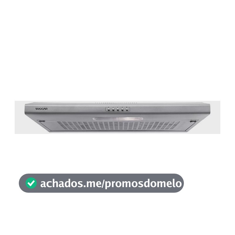 Depurador De Ar Suggar Slim 60cm Manta Prata Di601pr
