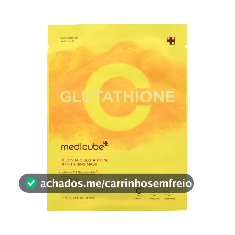 Medicube Glutathione Deep Vita C Mask - Todo Tipo De Pele