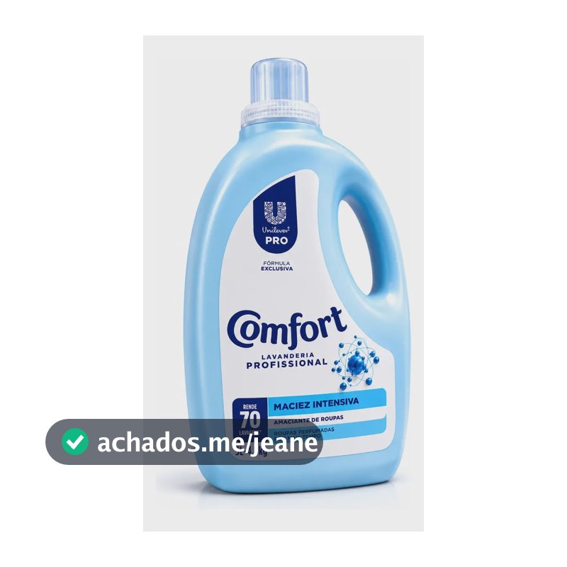 Amaciante Comfort Lavanderia Profissional Maciez Intensiva 5 L