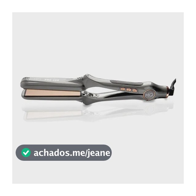 Prancha De Cabelo Mq Pro 480°f Titânio Automatico Chumbo 127/220v