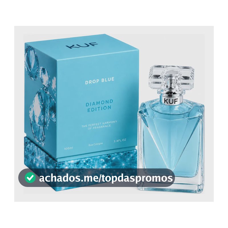 Perfume Feminino Kuf Drop Blue Diamond 100ml Importado