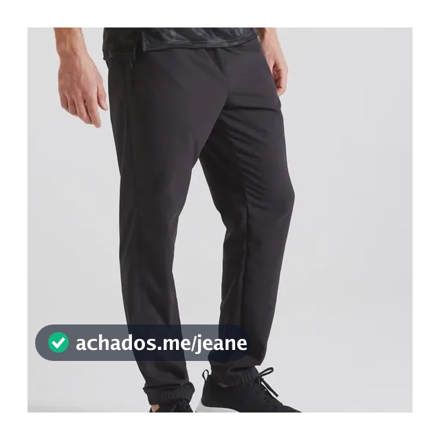 Calça Masculina De Treino Cardio - Cor Preto