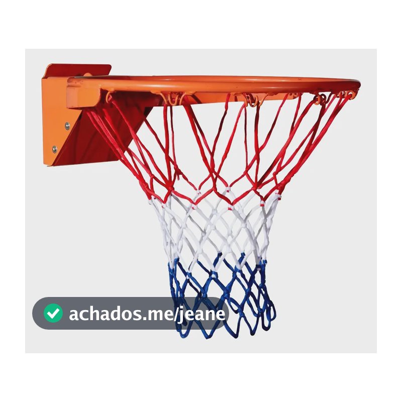 Rede De Basquete Wilson Nba Profissional 12 Alças Sem O Aro Vermelho