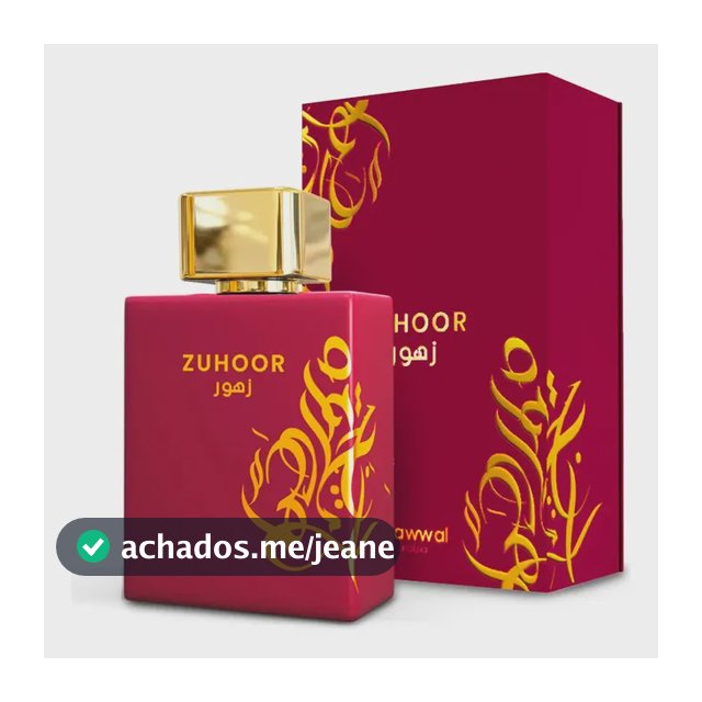 Perfume Zuhoor Mawwal Arabia Zuhoor 100ml Chipre Amadeirado