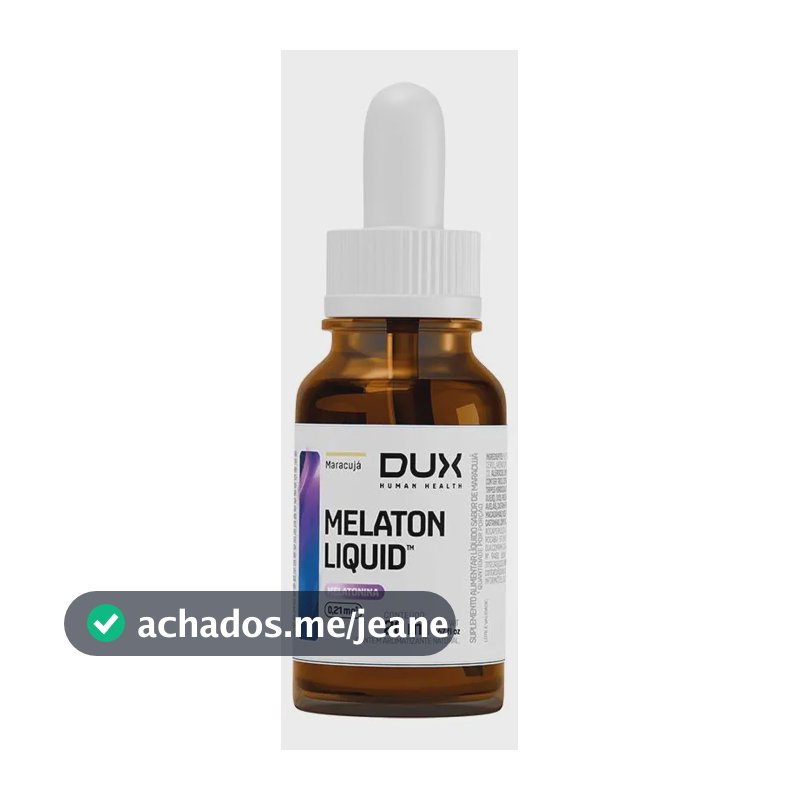 Melatonina Liquida - 20ml Maracuja Dux
