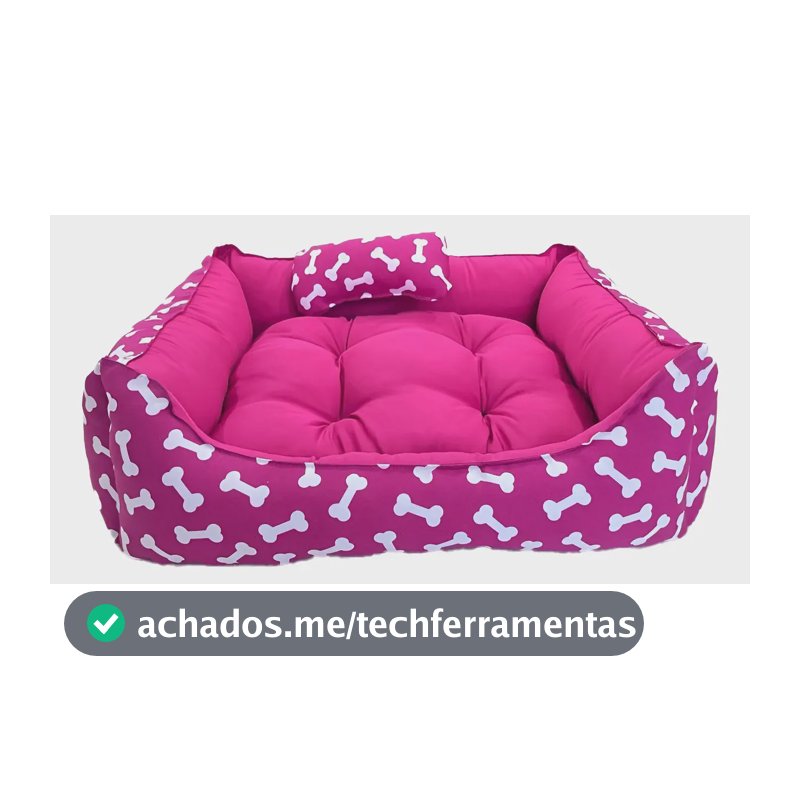 Cama Para Cachorro Gato Caminha Pet 57x53x14 Lavável Máquina