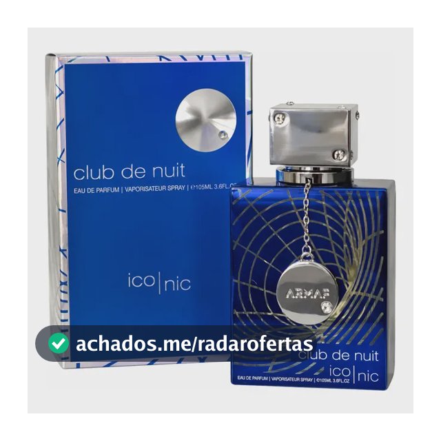 Perfume Árabe - Armaf Club D Nuit Iconic Edp 105ml