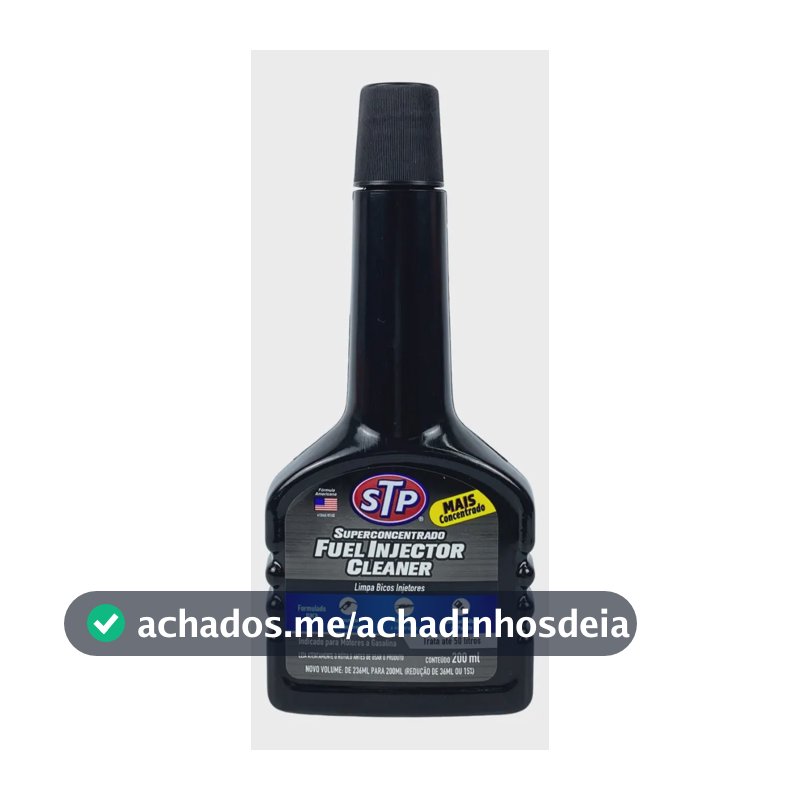 Aditivo Limpa Bico Injetores Superconcentrado Stp Preto