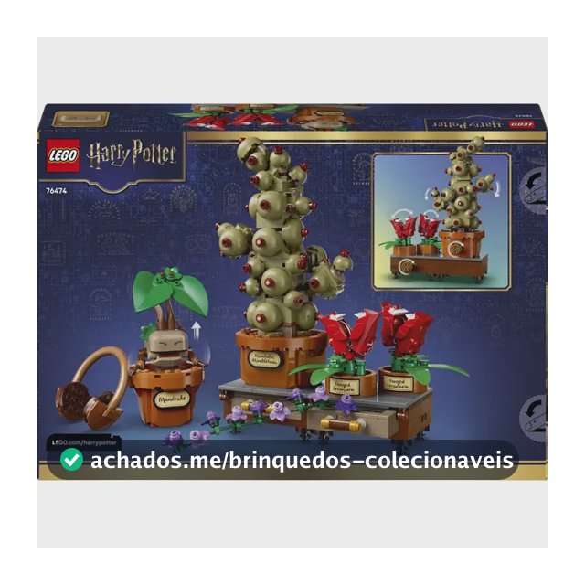 Lego Plantas De Herbologia Hogwarts 76474 817 Playtheme