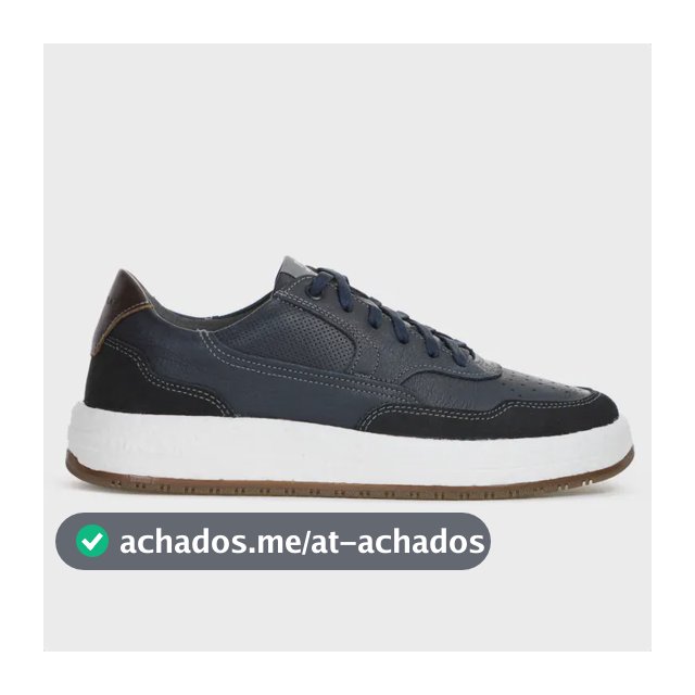 Tênis Democrata Drake Pulse Nobuck Marinho Bonito Macio Azul Azul 39 Br