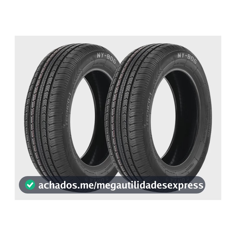 Jogo 2 Pneus Onyx Aro 15 Ny-806 195/60r15 88h H