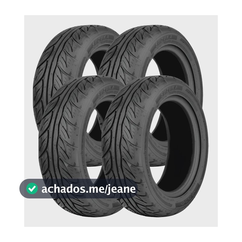 Jogo 4 Pneus Itaro Aro 15 Suzuka 195/55r15 85v Semi Slick V