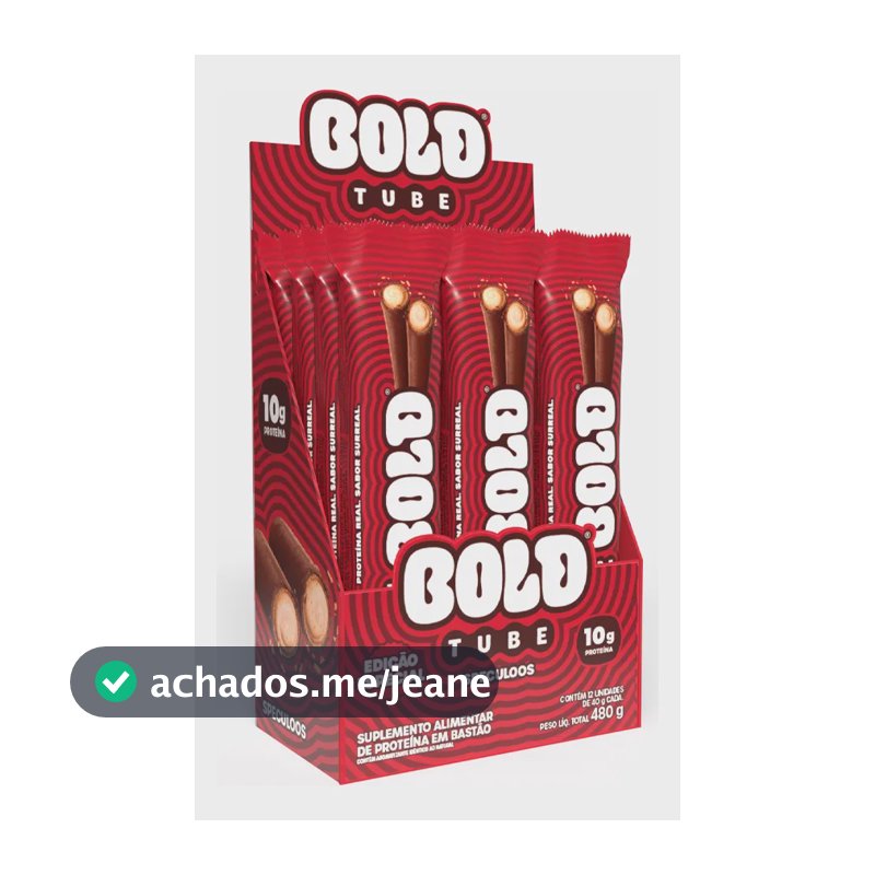 Barra De Proteína Bold Speculoos 10g Proteína