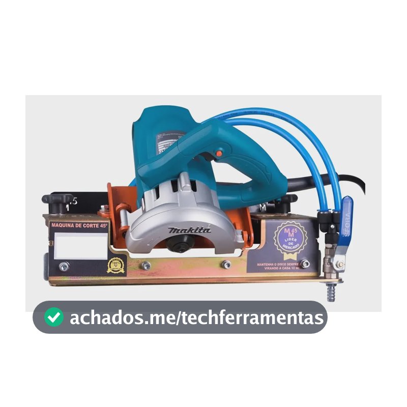 Serra Mármore Makita Com Base Meia Esquadria 45 Graus 220v 220v