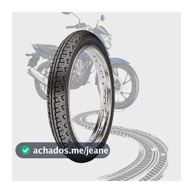 Pneu Dianteiro 80/100-18 47 P Titan Cg 125 Fan 125 /150/160