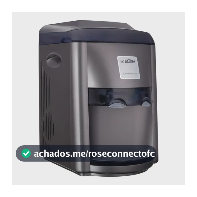 Purificador Água Latina Pa335 Refrigeração Eletrônica 2,1l Titanium