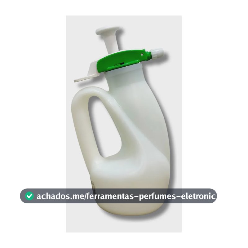 Pulverizador Manual Compressão Previa Bico de pato - Guarany 1,2 Litros Branco/verde