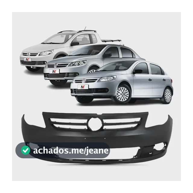 Parachoque Gol G5 2008 2009 2010 2011 2012 2013 Saveiro