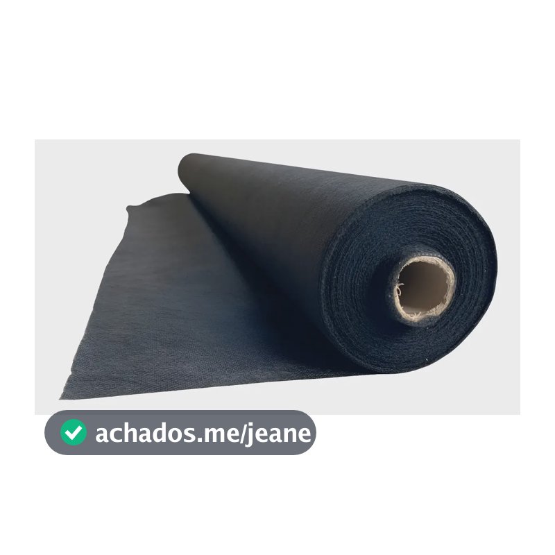 Malibu Rolo De Tnt 40g 50 Metros 1.40 De Largura Cor Preto