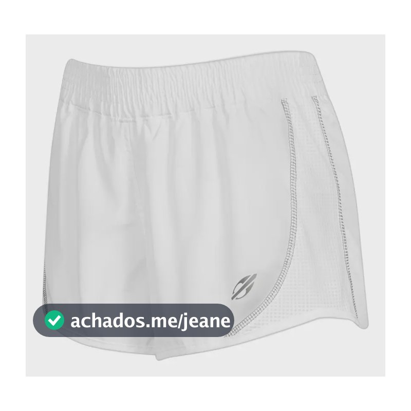 Short Duplo Feminino Beach Sports Mormaii 2026 Branco M