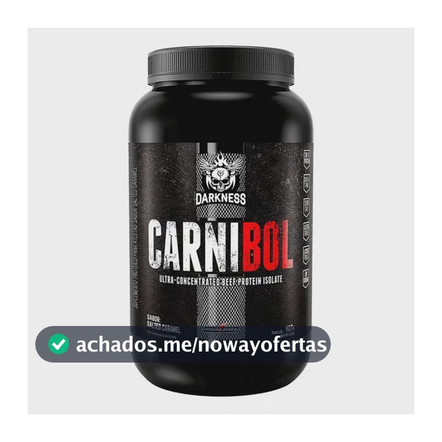 Carnibol Whey 900g Sabores - Darkness / Integralmédica