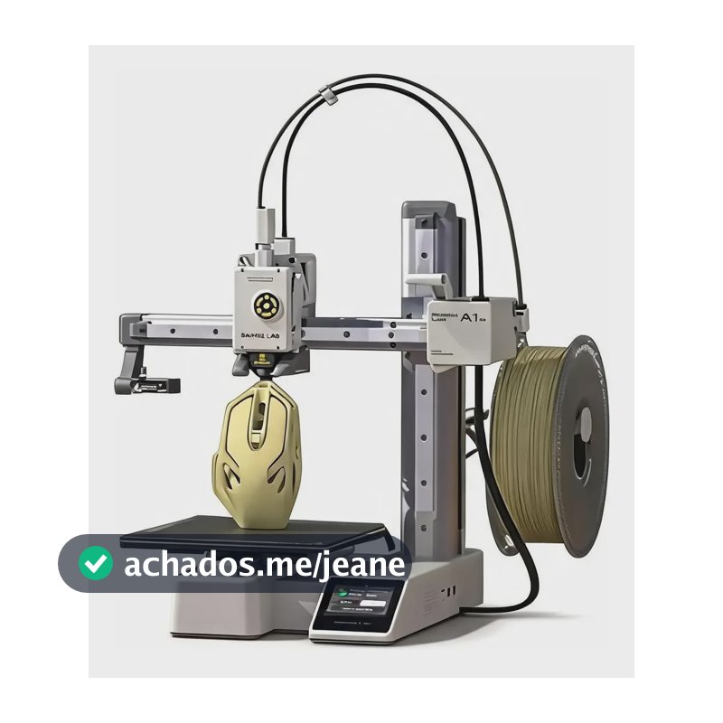 Impressora 3d Bambu Lab A1 Mini Bivolt Automático Outlet 127/220v Cinza