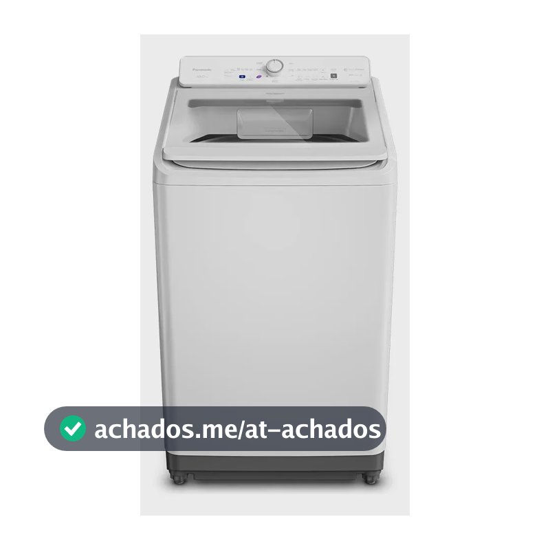 Maquina De Lavar Panasonic 19kg Branca Na-f190a1w