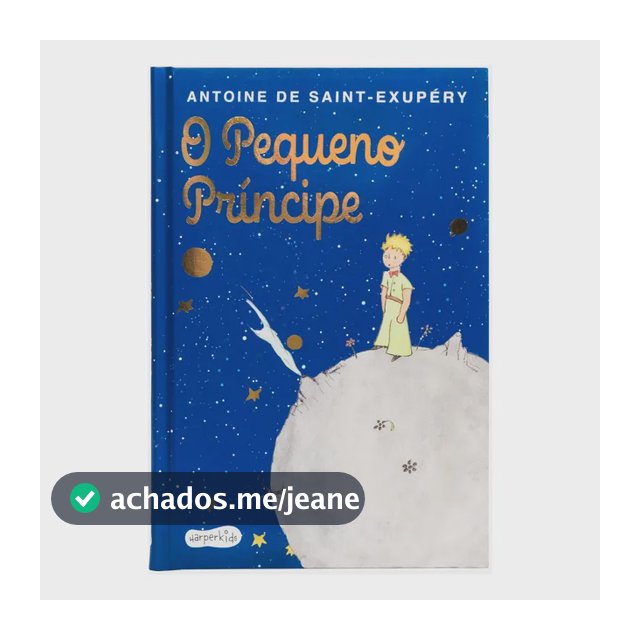O Pequeno Príncipe – Edição de luxo com capa dura almofadada e aquarelas originais do autor - Saint-Exupery, Antoine - HarperKids - Capa Dura