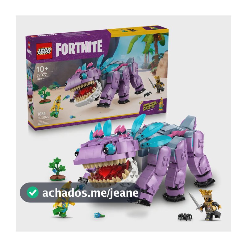 Brinquedo Lego® Fortnite® Klombo baseado no videogame 77077