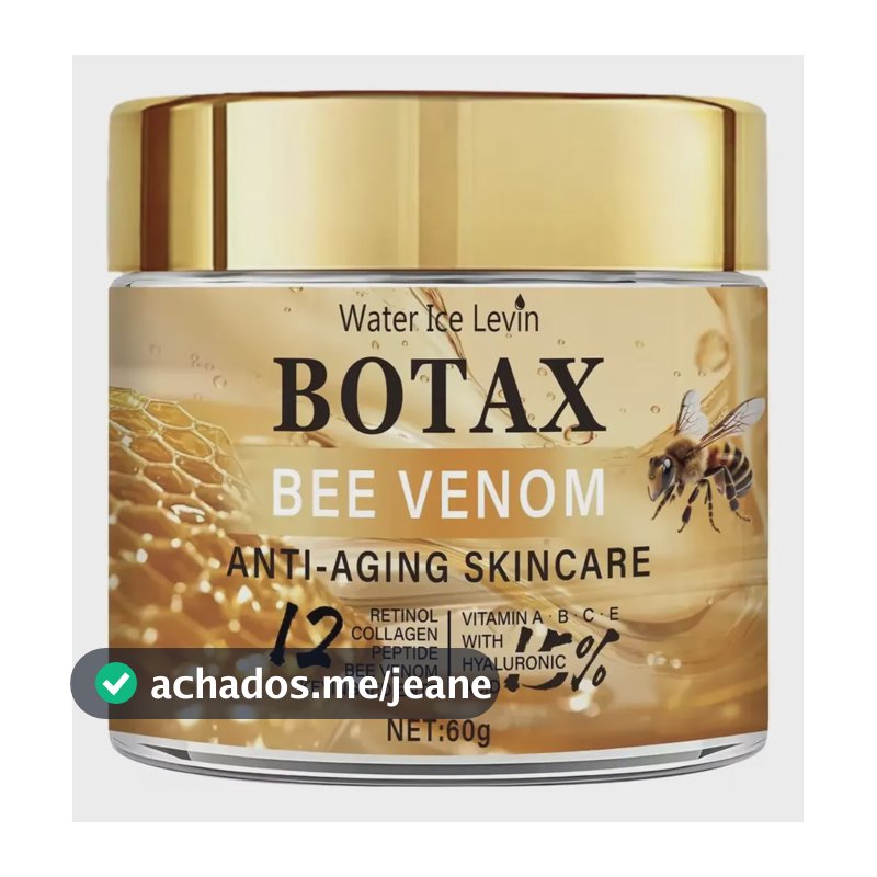 Creme Veneno Abelha Botax Rugas Profund Rejuvenescimento 60g